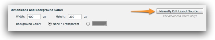 Edit Layout Source Button