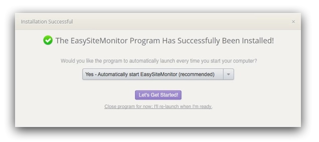 Launch on login options